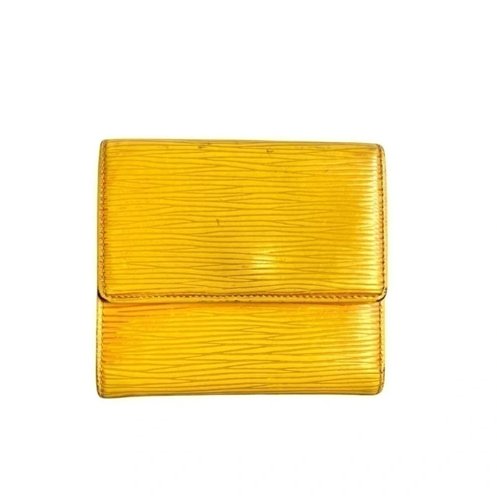 Louis Vuitton Epi Leather Tri Fold Wallet